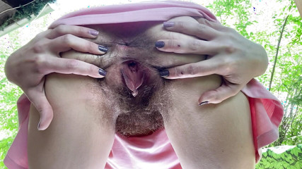 "Hairy pussy in skirt hairy fetish video outdoor "