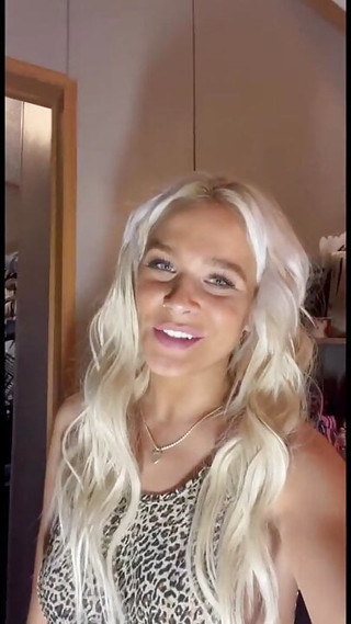"Teasing my tight, teen pussy after class"