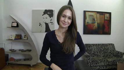 Beautiful teen gets her clam fucked hard