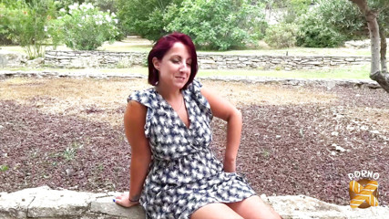 Vanessa, milf with big tits is fond of dicks
