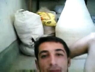 Saudi Arabian Coupe Fucking in the Storeroom