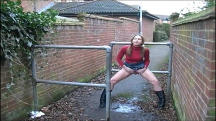 Peeing Outside