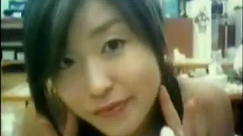 Cute Korean accepts the offer to be fingered in her hairy twat