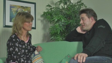 Spex milf gets hard fucked by her man