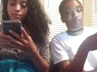 two busty black girls