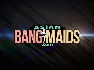 Thai spinner girl interviewed and fucked by new boss