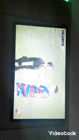 Branquinha sitting firm on my dick, while I watch Corinthianss game paugulosomoreno