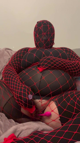 Fishnet Encased Orgasm