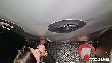 Monica Lima sendo fodida por um desconhecido no GloryHole - Gostosa da bucetinha loira aguentando rola no swing