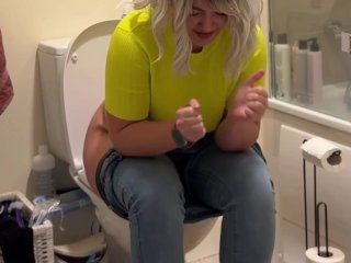 Unexpected wetting jeans at home