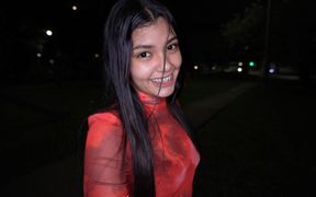 Horny Girlfriend Can’t Wait to Get Home and Fuck