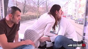 Jessica Bell gets fucked hard in the back of a truck