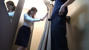 What Happens if You Ask Mature Women in the Fitting Room to Hem up Your Pants After You Take Your Dick Out 4
