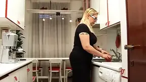 Older guy with a massive member has intense sex with a hot, steamy older chick.
