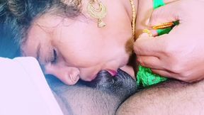 Indian Desi Stepmom and Stepson Fucking Dummy Cock