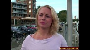 European blonde beauty takes a rough fuck