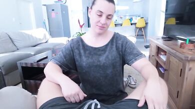 Stepmom deep throats her stepson until he’s gagging on every drop