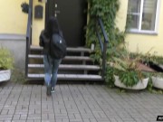 pickup in Russian ! Seduced Girl On The Street And Brought Her To His Home To Fuck