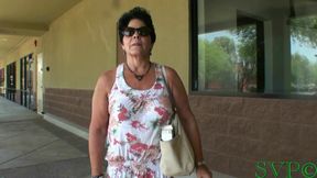 Cougar BBW GILF Smokes & Poses