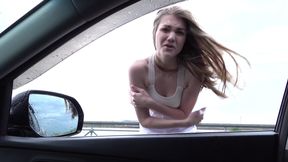 A Girl on Roller Skates Gets Fucked in the Ass