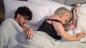 My husband puts his dick in my mature friend and we end up having our first threesome - Andrea Castro, Monique Fuentes & Zack Wh