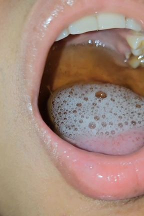 Pissing and spitting in my bitch's mouth