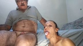 BIANCA CUM EATER - Suck & Fuck With Cum swallow