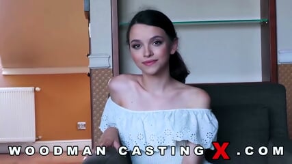 Ohana Petite casting couch fuck session