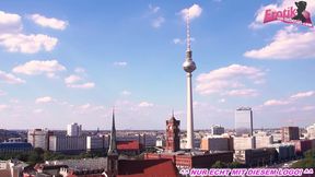 German porn actress fucked at the Venus Fair in Berlin