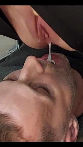 Compilation Cuckold Creampie Cleanup and Drinks my Pee Clip 2