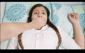 Shh Don't Go Screaming! - Stepbrother Fucks His Stepsister When They Are Alone at Home