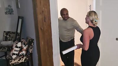 Blondie's Hot Wife Takes on Two BBCs & Gets a Creampie