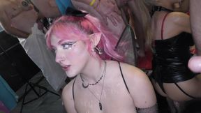 The Real Bukkake Sperm Party Vol 34 #4