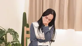 Quarter Latina beauty returns to Japan for wild sex session