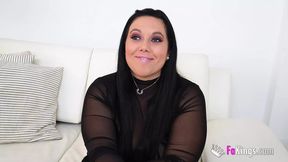 Curvy girl Vicky Bren wants more cock
