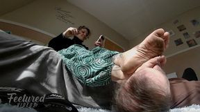 It will always feel great resting my dirty feet on your face (Full HD 1080p MP4)