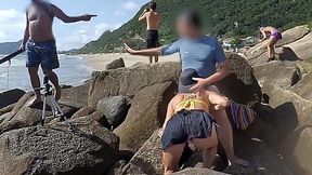 risky beaxh bj and outdoor fuck - Amateur