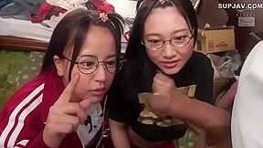 When I Came Back Home For The First Time In A While, My Playhood Friend Stepsisters Were Shut-ins And Neets. They Got Horny For My Raw Dick