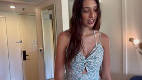Intimate Love Affair with a Busty & Tall Fashion Model From La