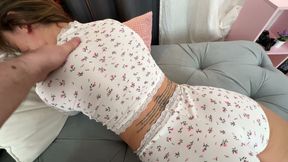 Creampied My Stepsister During Massage