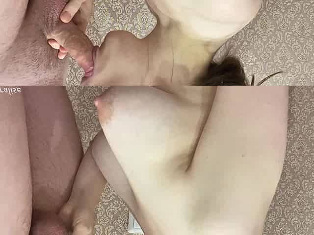 My Busty Stepsister Can't Resist My Cock! the Juiciest Blowjob Ever!