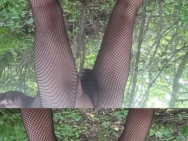 Outdoor Pussy Masturbation