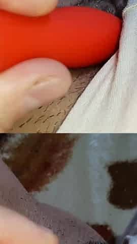 I Teased My Clit with a Vibrator Until I Cum