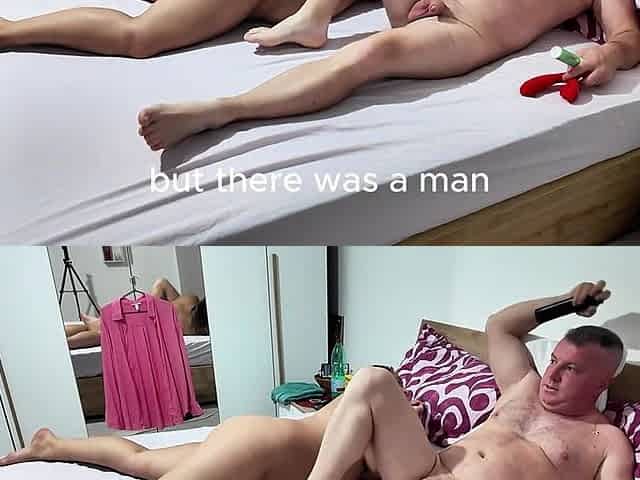 Alone at Home with My Stepfather's Wife. a Slutty Woman.