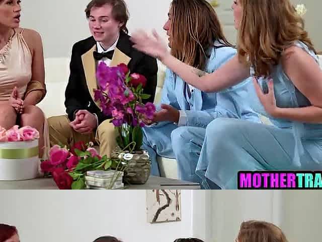 Stepmoms Exchange Stepsons On Their Wedding Day