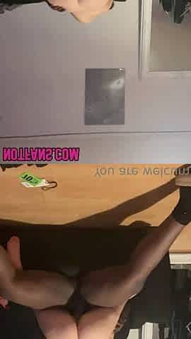 Riding BBC From Home Living Room For Cuck