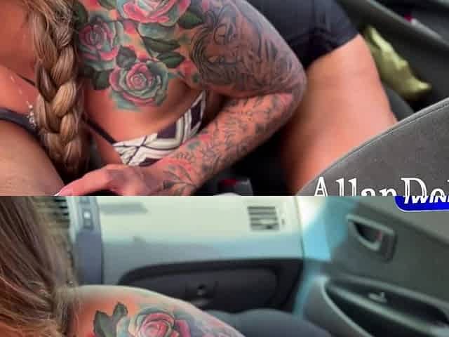 SCHOOLGIRL ASKED FOR MILK IN THE CAR ON THE WAY TO COLLEGE