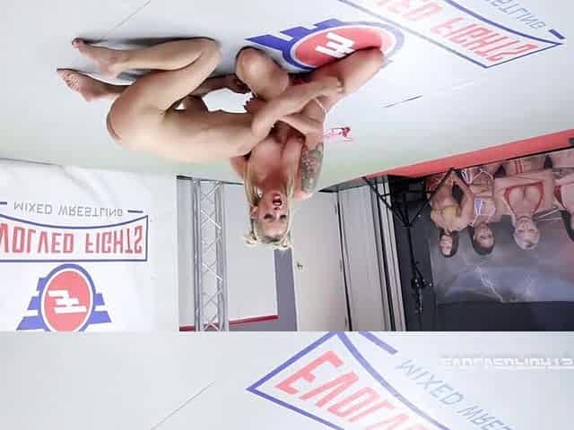 Bella Ink vs Falco Amadeus - Sexy 69 and Tugjob After Tough Sex Fight