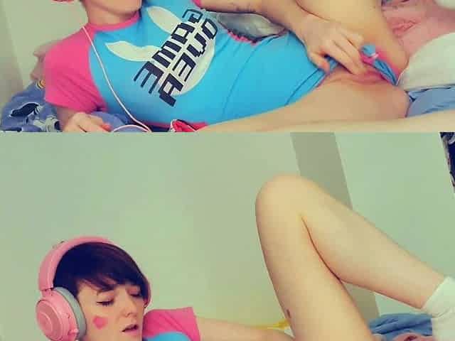 Amateur hottie solo masturbation