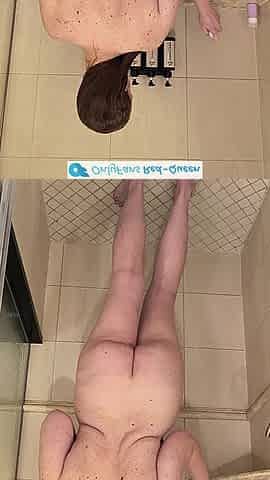 Voyeur Time for You. Innocent Solo Shower Time for Me